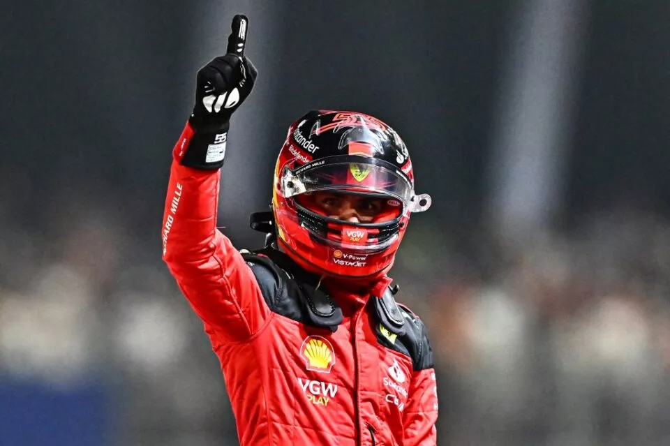 Carlos Sainz, piloto de la escudería Ferrari