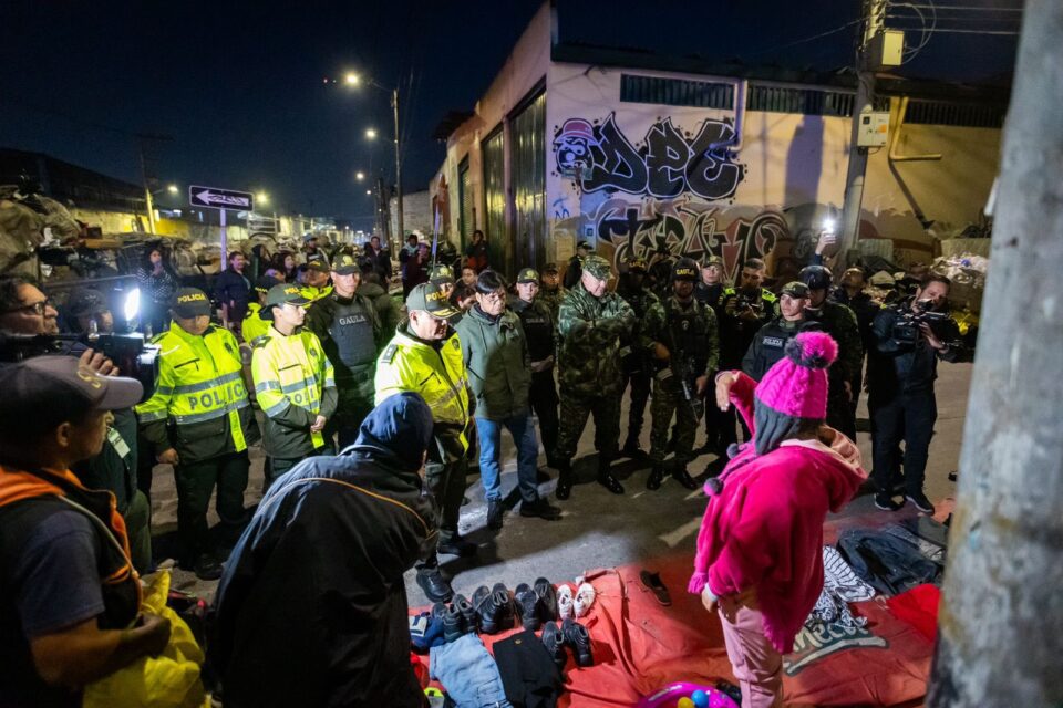 Bogotá | Realizan megaoperativo contra el Tren de Aragua y otras bandas criminales