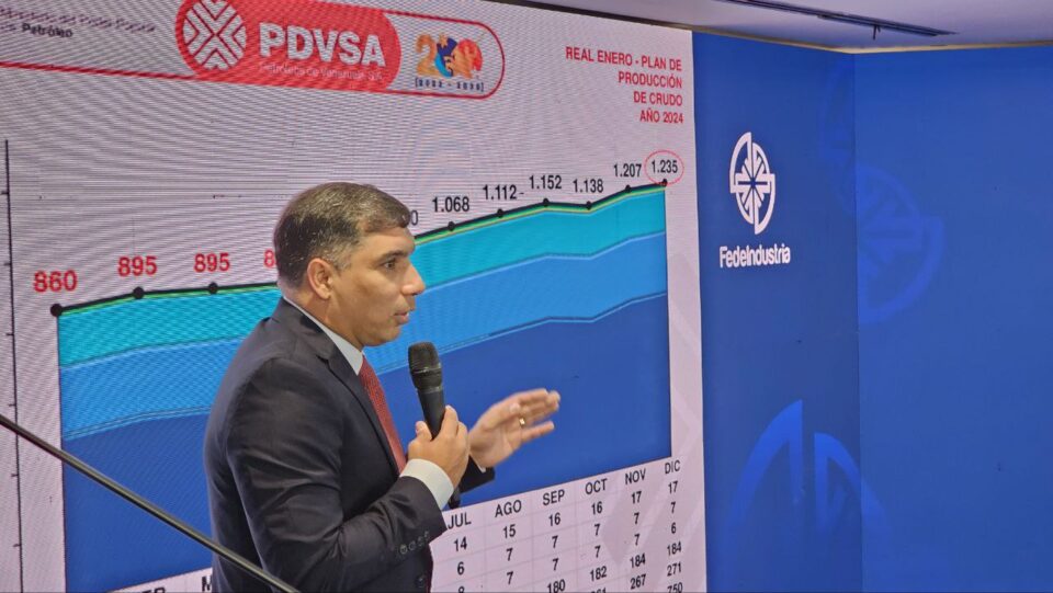 Pedro Rafael Tellechea, presidente de Pdvsa.