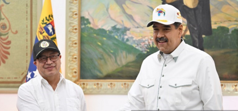 Petro culminó el borrador de iniciativa de "paz política" tras elecciones 28Jul Maduro Petro