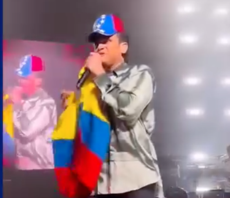 Silvestre Dangond se puso la gorra tricolor y agradeció a Venezuela +VIDEO