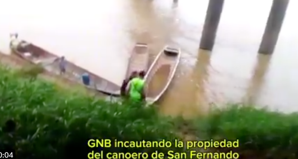 Régimen de Maduro incautó las canoas que transportaron a María Corina en Apure