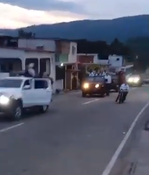 Así evidenciaron el poco respaldo a Maduro en su caravana por Trujillo +VIDEO