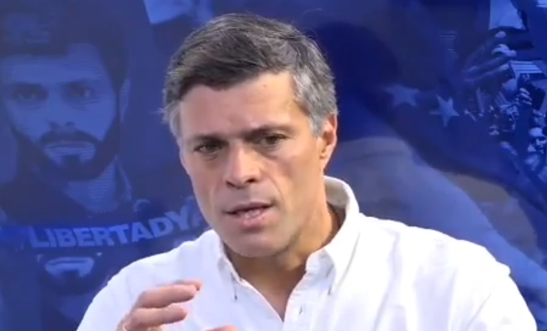 Leopoldo López: "Ocho de cada diez venezolanos quieren cambio" +VIDEO