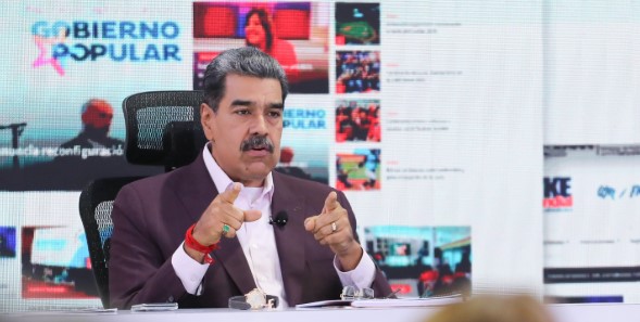 Maduro afirmó que Milei es una "vergüenza" y "todo lo malo que se pueda encontrar en una persona"